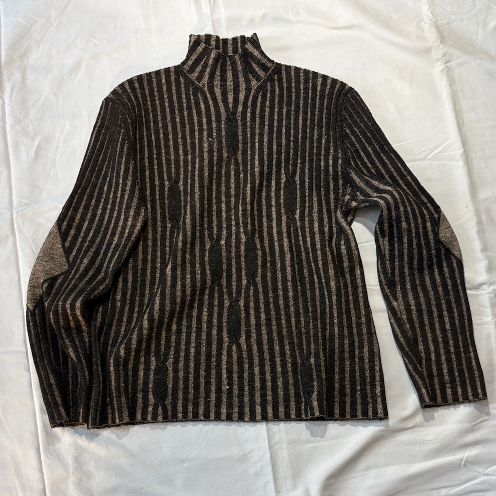 Rare to find Rina Rossi knit me women Turtleneck Sweater size XL fits M